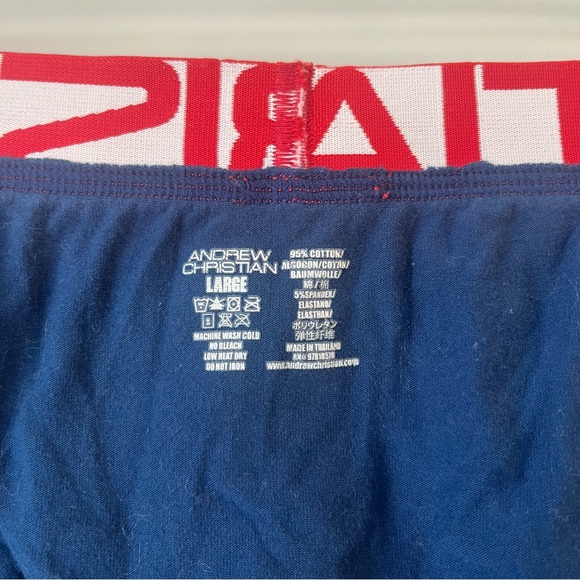 Andrew Christian Lift Trunks with Built In Jock Strap - Picture 5 of 5